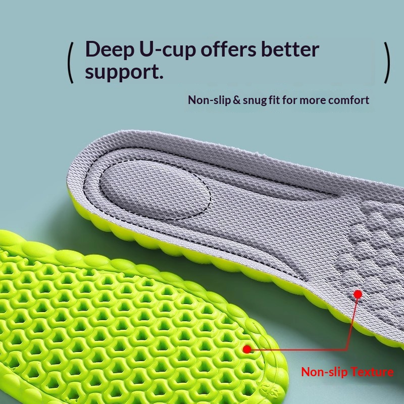 Footprint Premium Insoles Ultra-Soft Anti-Pain Comfortable Sports