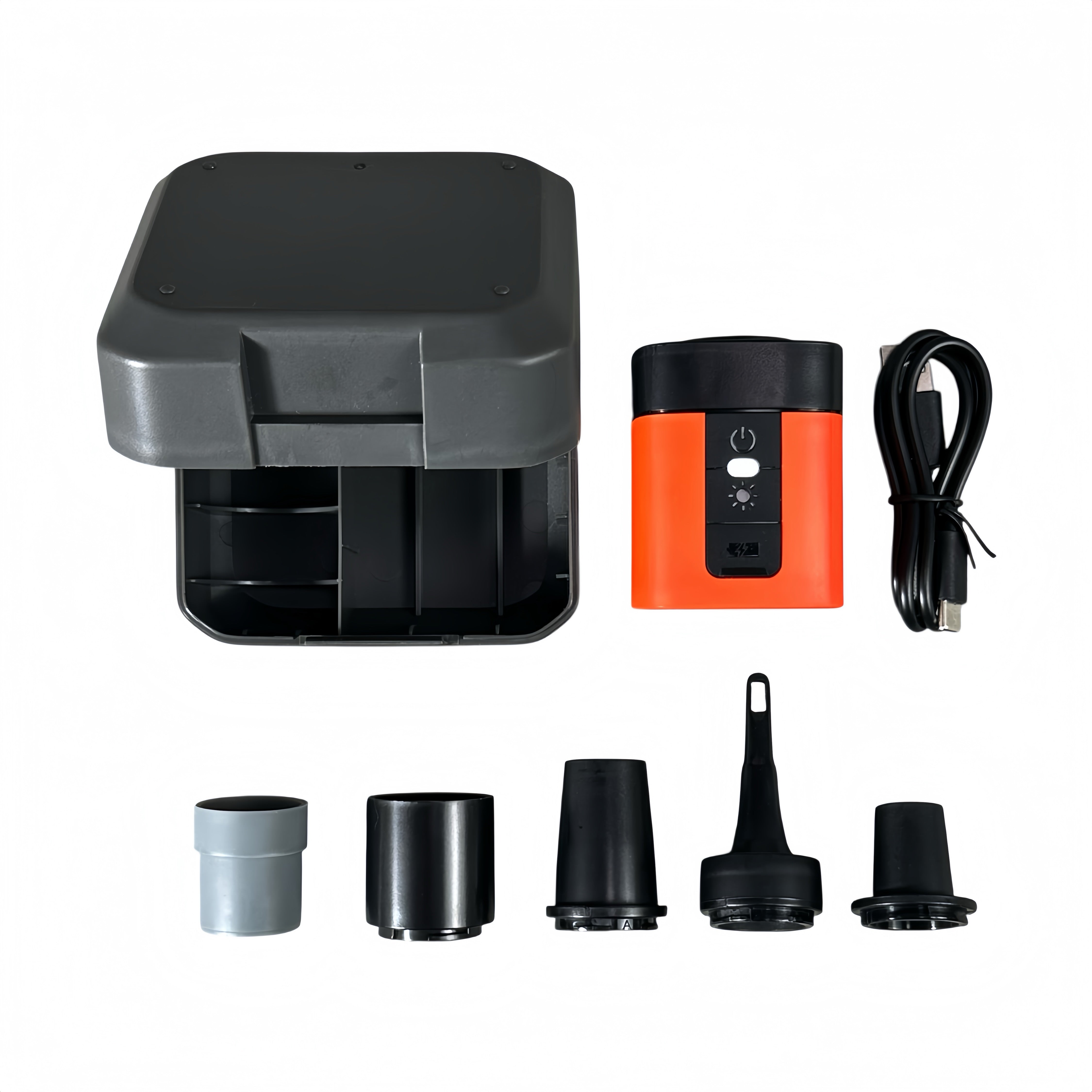 AirBurst Pro – Compact Electric Pump with Vacuum & LED Light