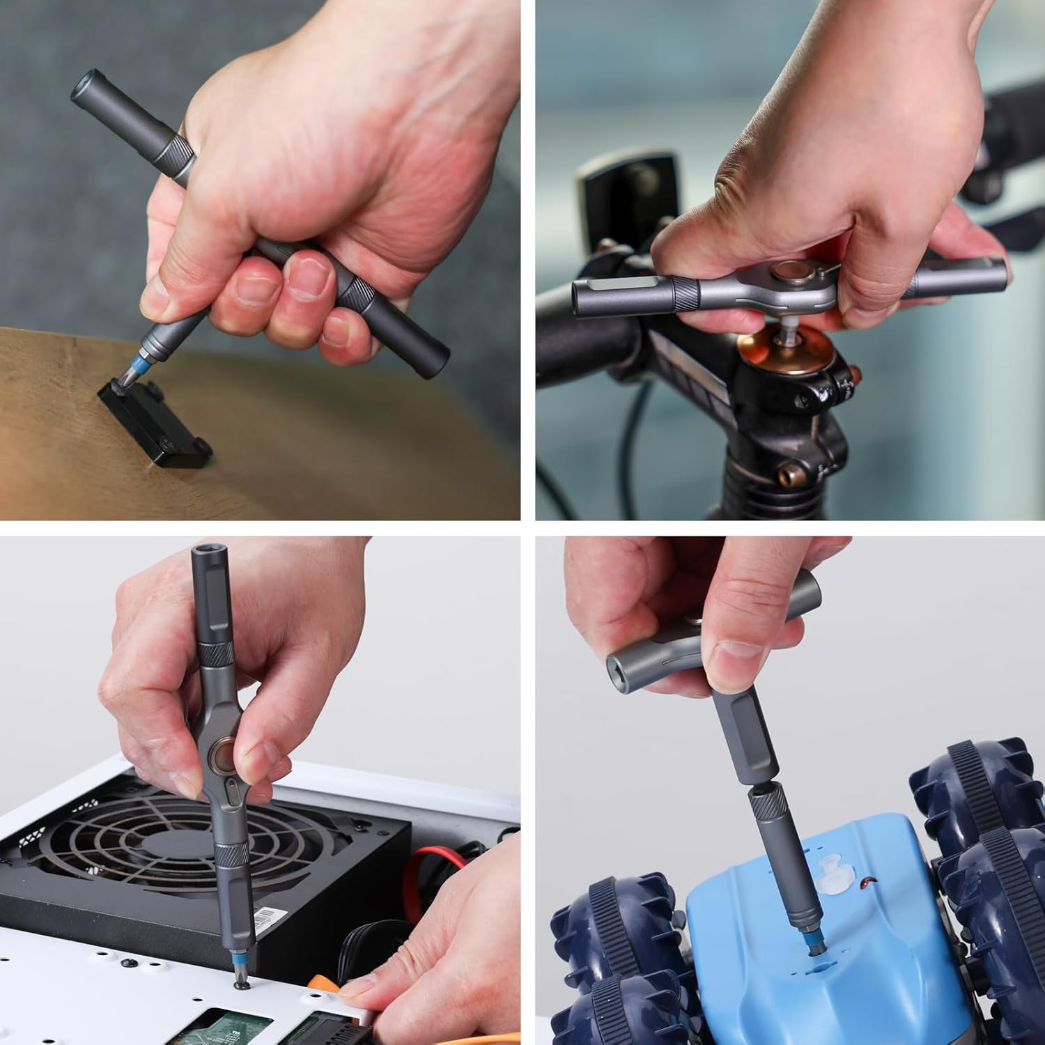MagSnap Ratchet Precision Screwdriver Set – Modular Magnetic Repair