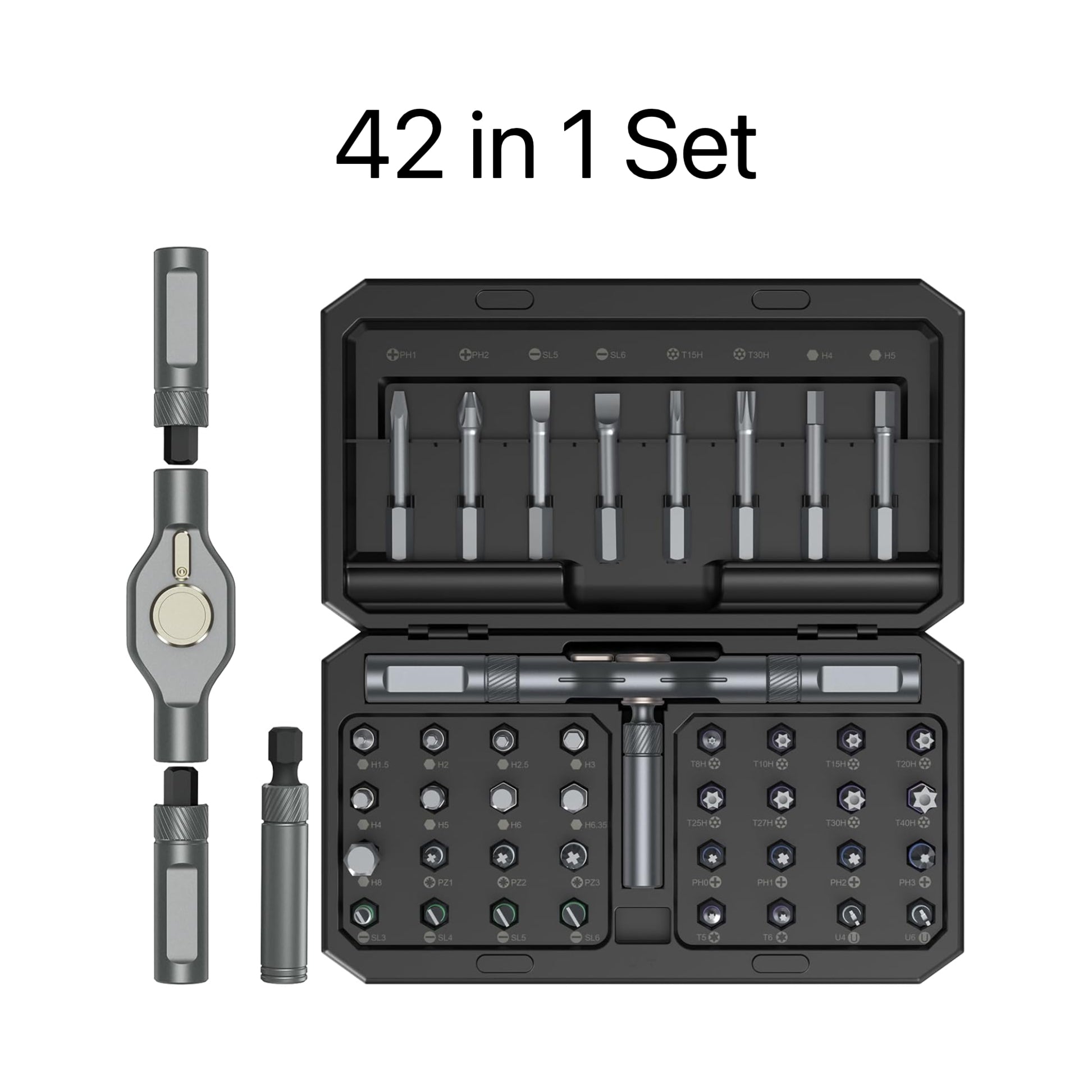 MagSnap Ratchet Precision Screwdriver Set – Modular Magnetic Repair