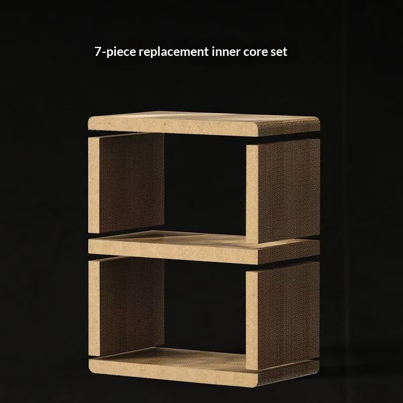 3-Layer Cat Scratching Board House