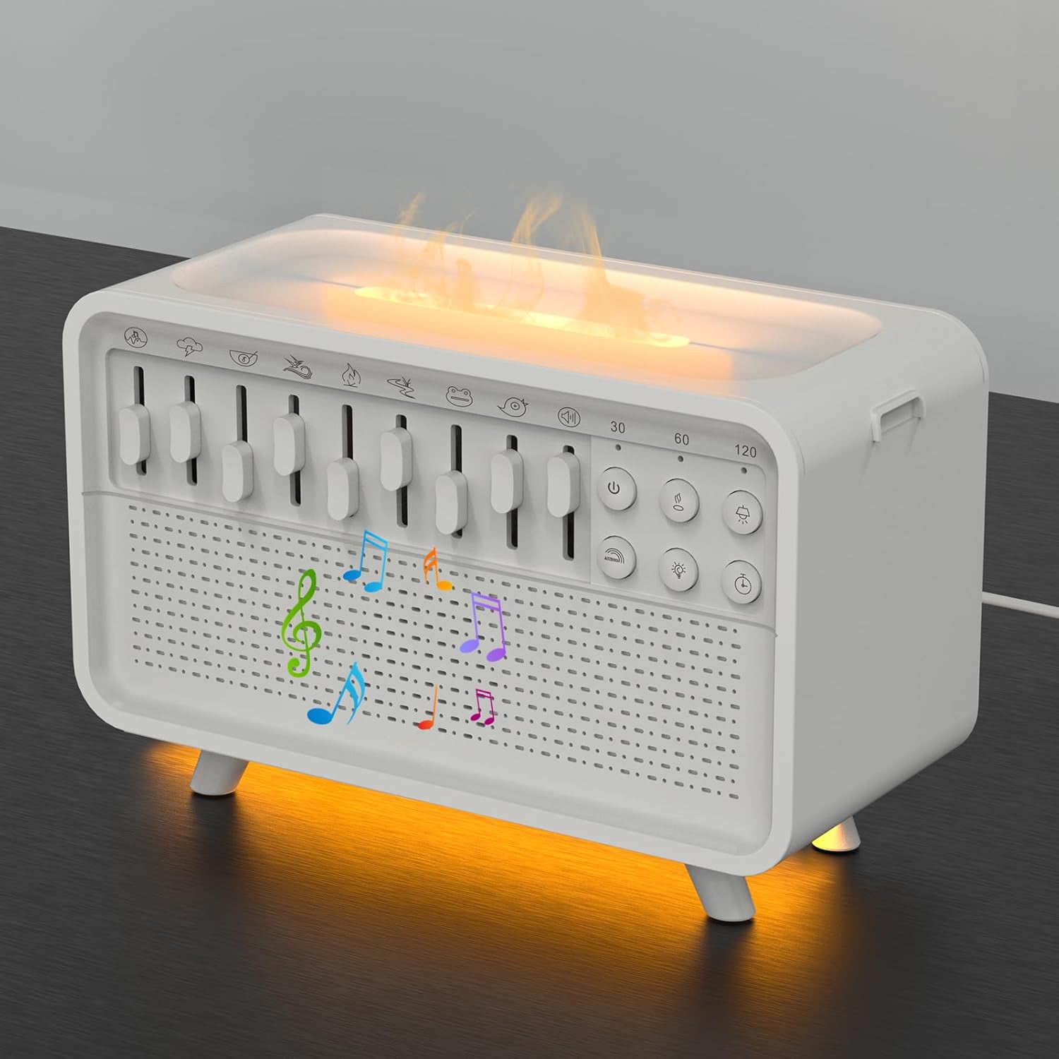 DreamMix Pro – White Noise Sound Machine with Scented Mist & Night