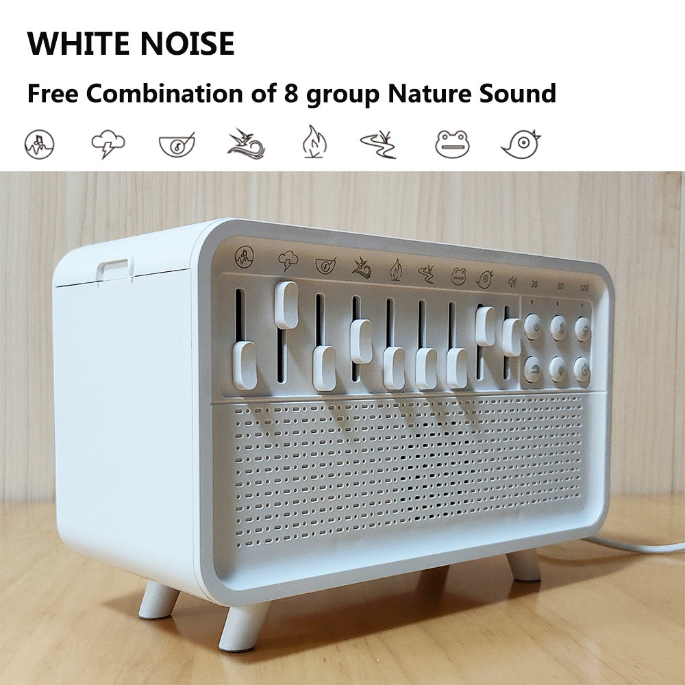 DreamMix Pro – White Noise Sound Machine with Scented Mist & Night