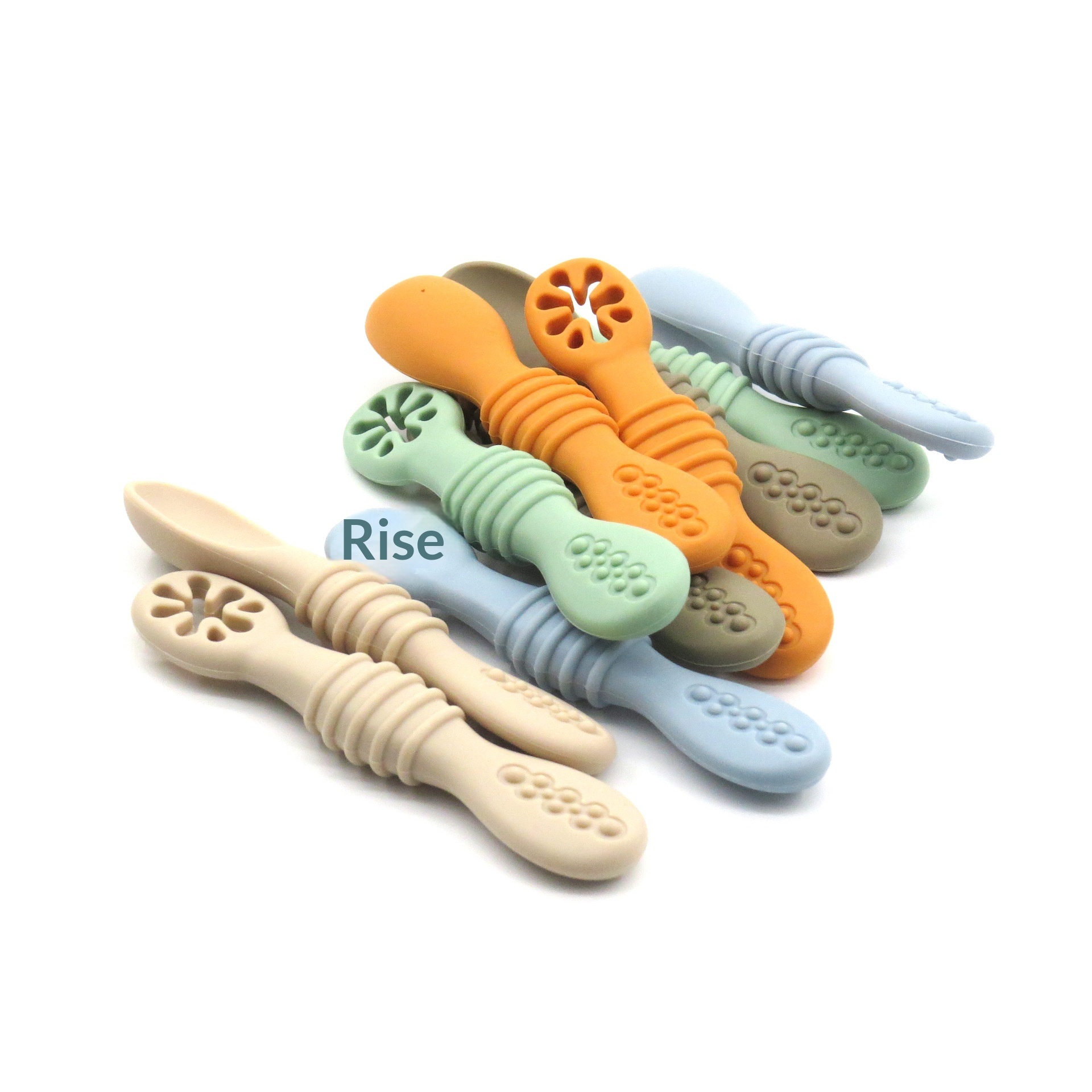 Silicone Baby Rice Cereal Training Spoon
