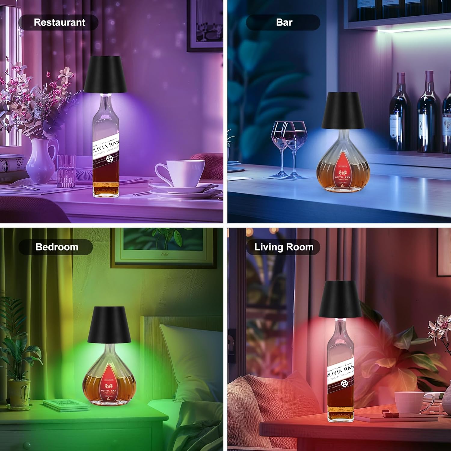 BottleGlow™ Luxe Ambient Touch Lamp