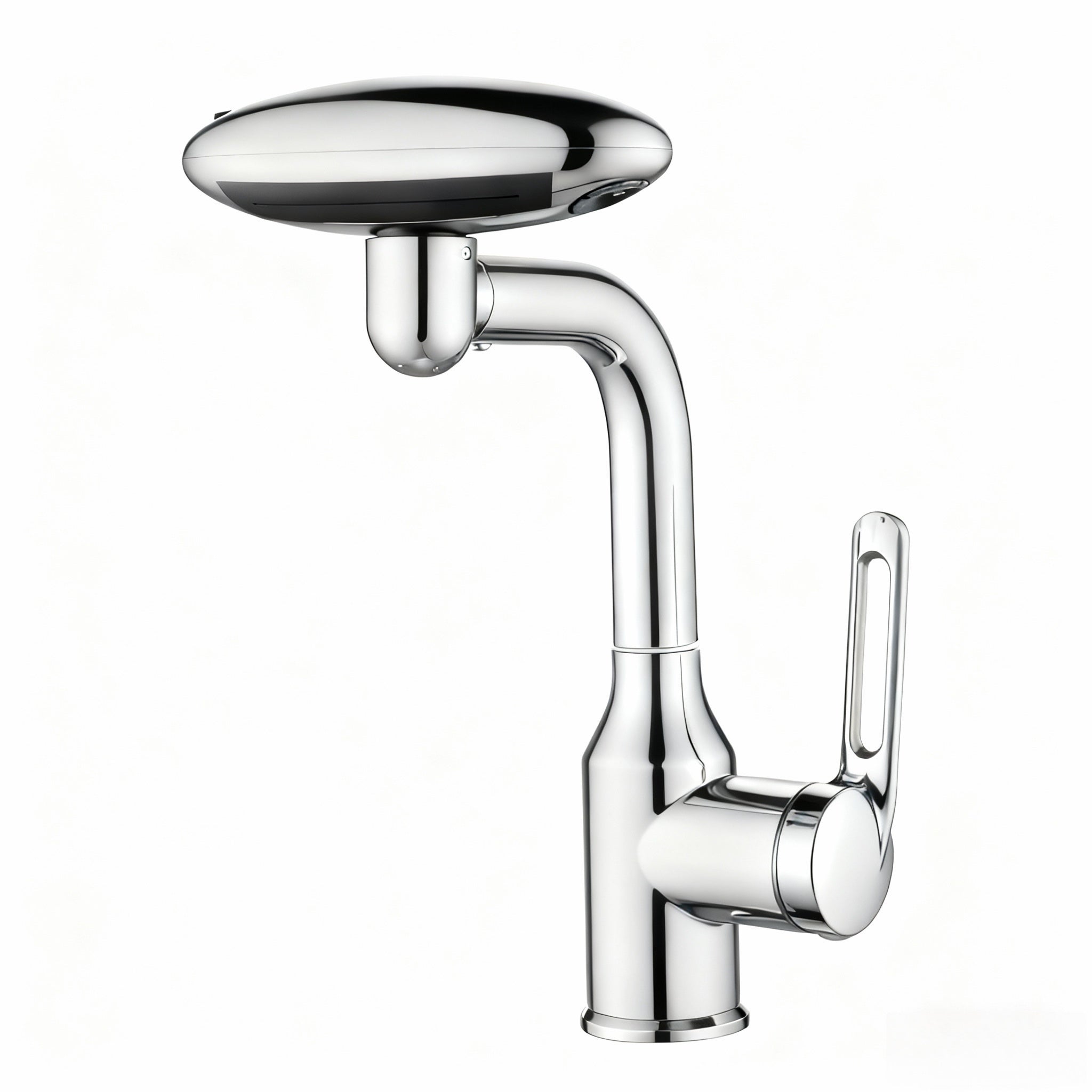 AeroSpa 4-Mode Stainless Steel Bathroom Faucet