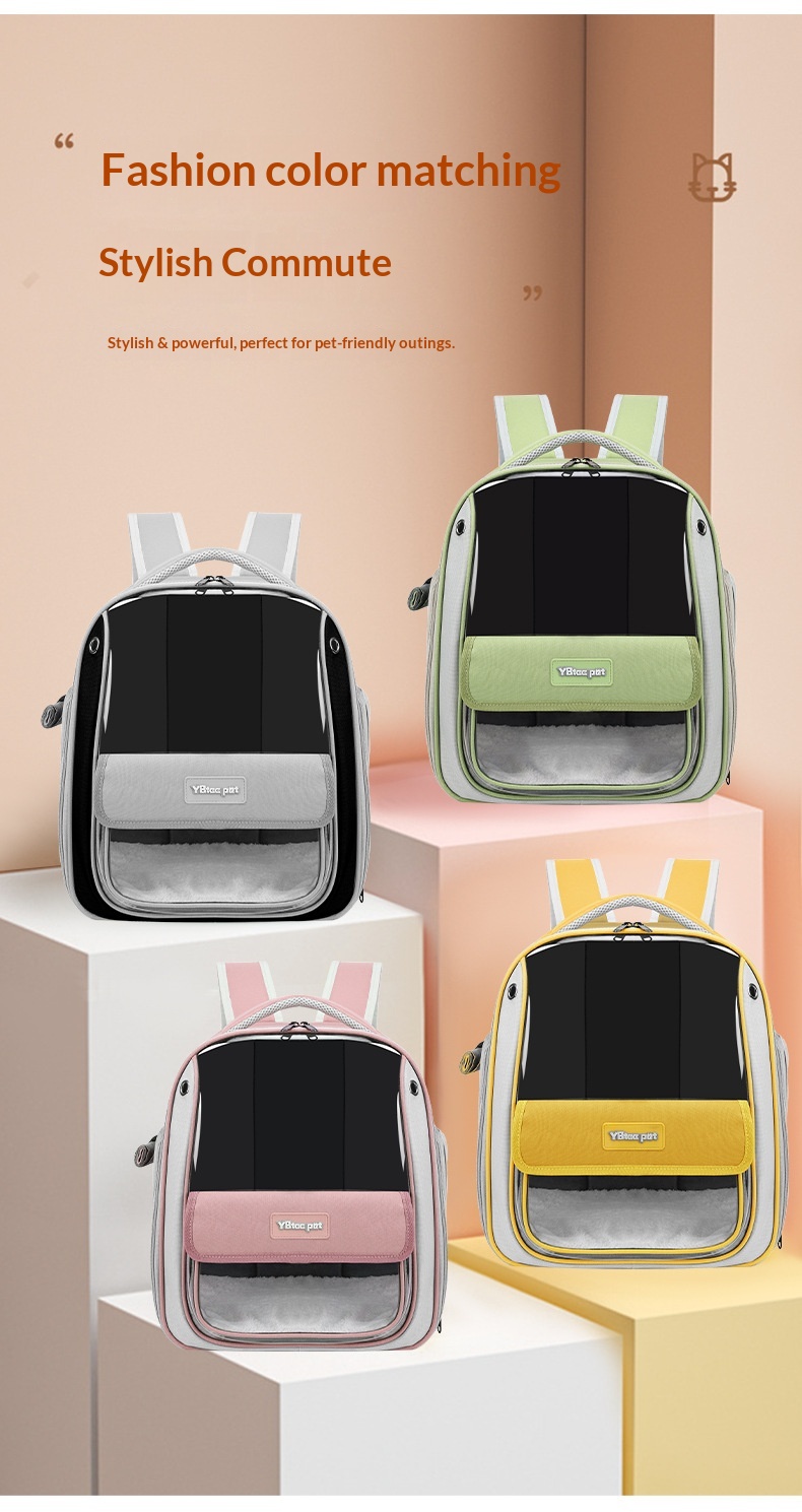 Transparent Pet Backpack Carrier