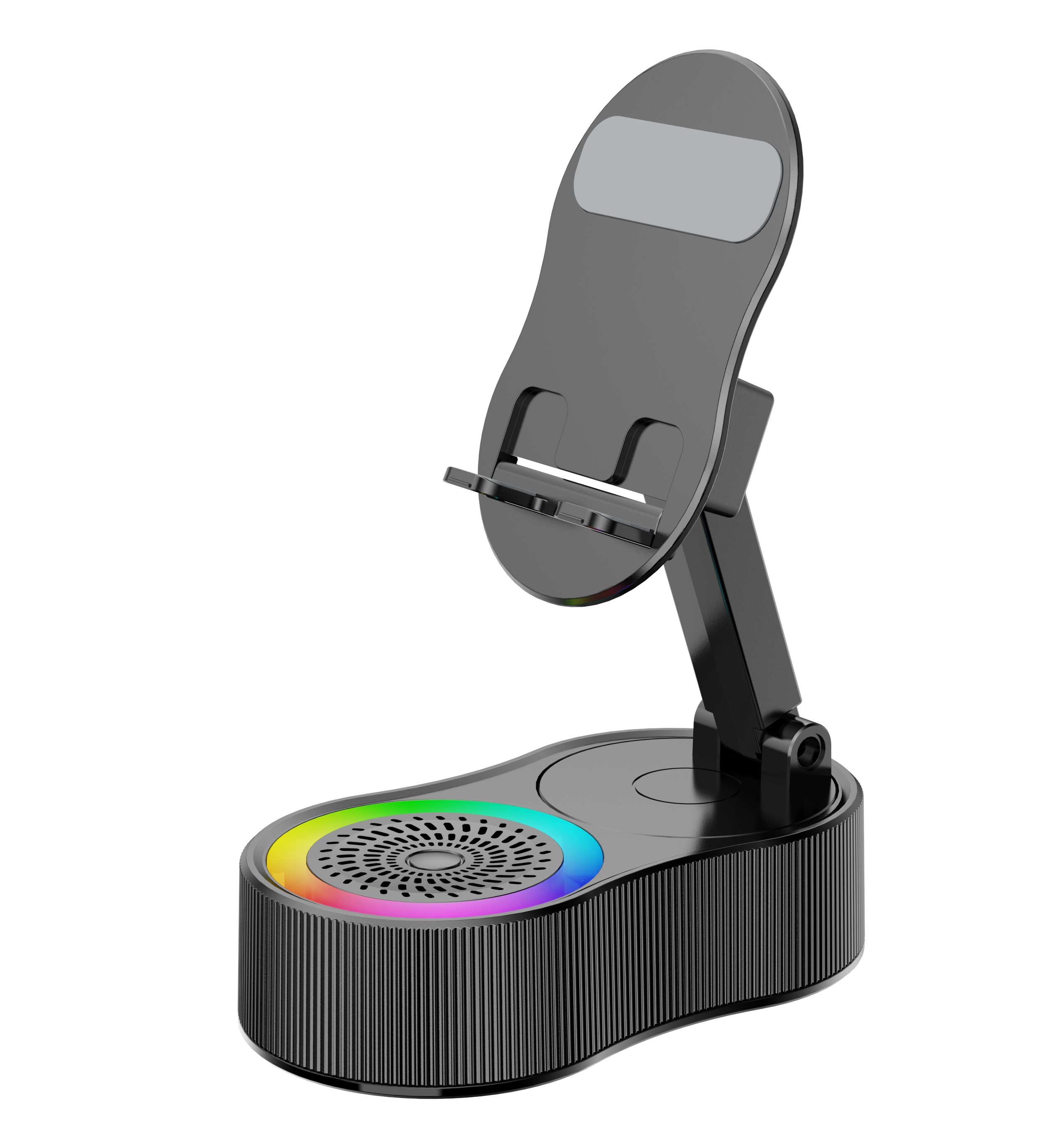 SonicDrop Dock – No-Pair Magic Speaker & Charging Stand