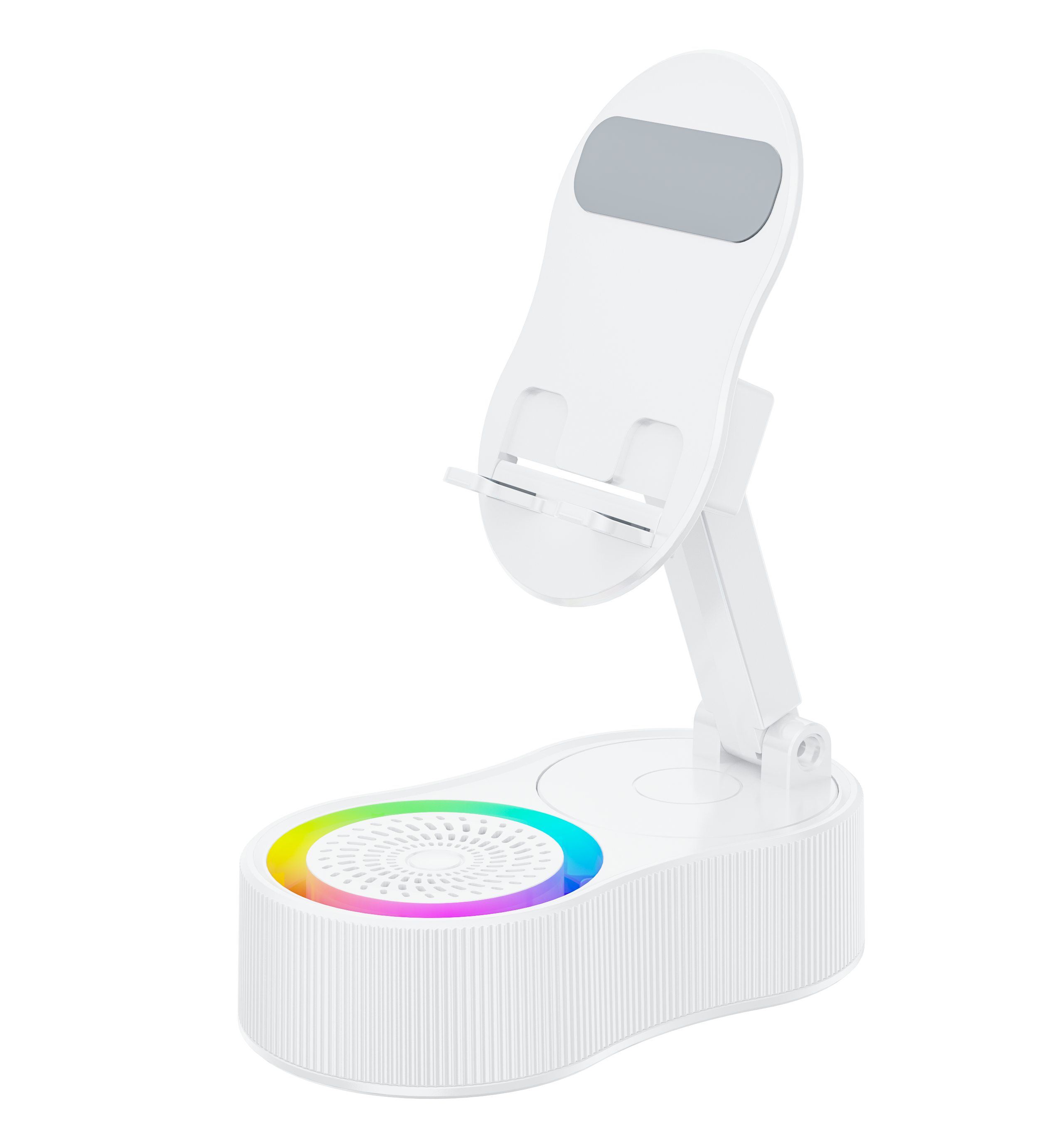 SonicDrop Dock – No-Pair Magic Speaker & Charging Stand