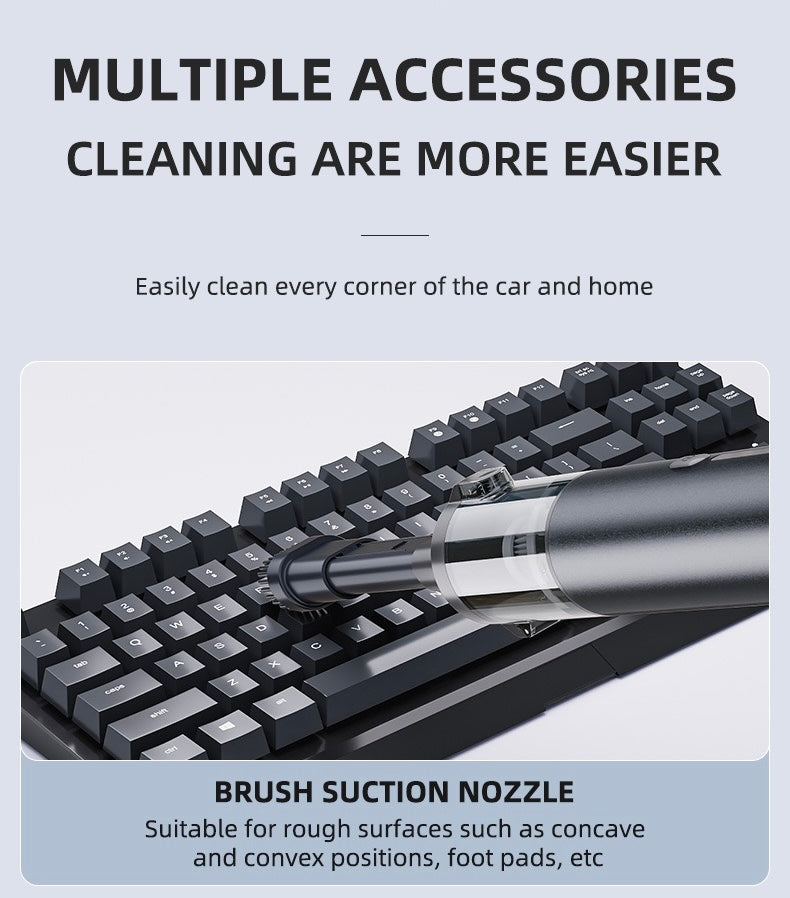 AirTrek Pro – Compact Vacuum & Blower with Enhanced Dual Power