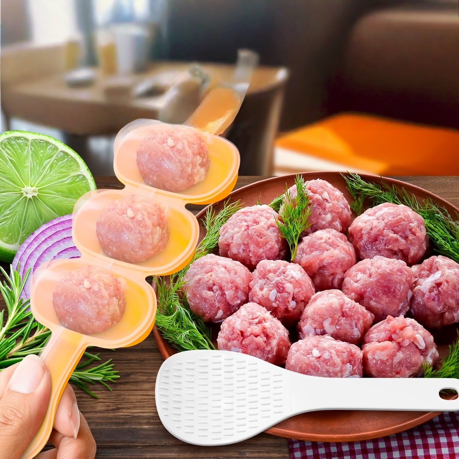 2 pcs Rice Ball Shaker Set – Easy DIY Rice Ball Maker