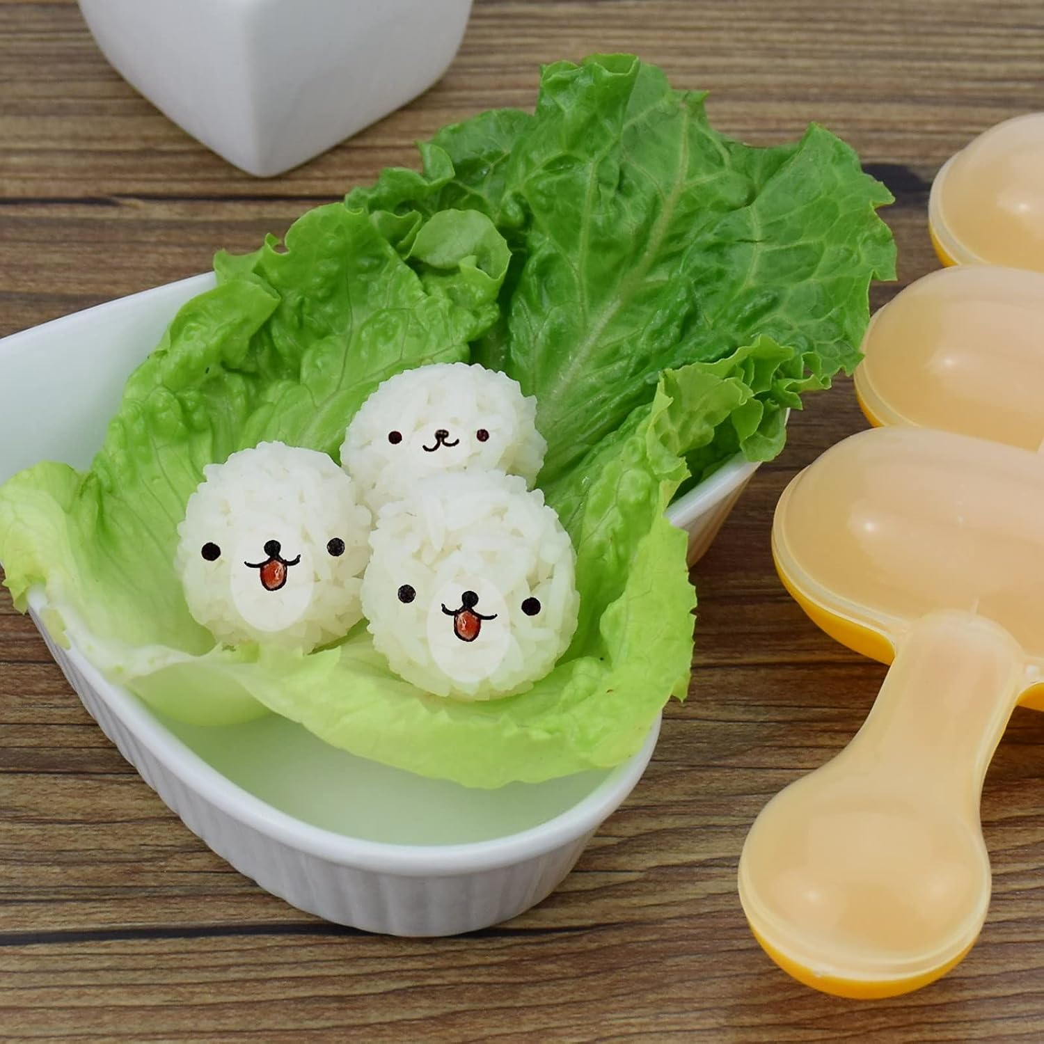 2 pcs Rice Ball Shaker Set – Easy DIY Rice Ball Maker