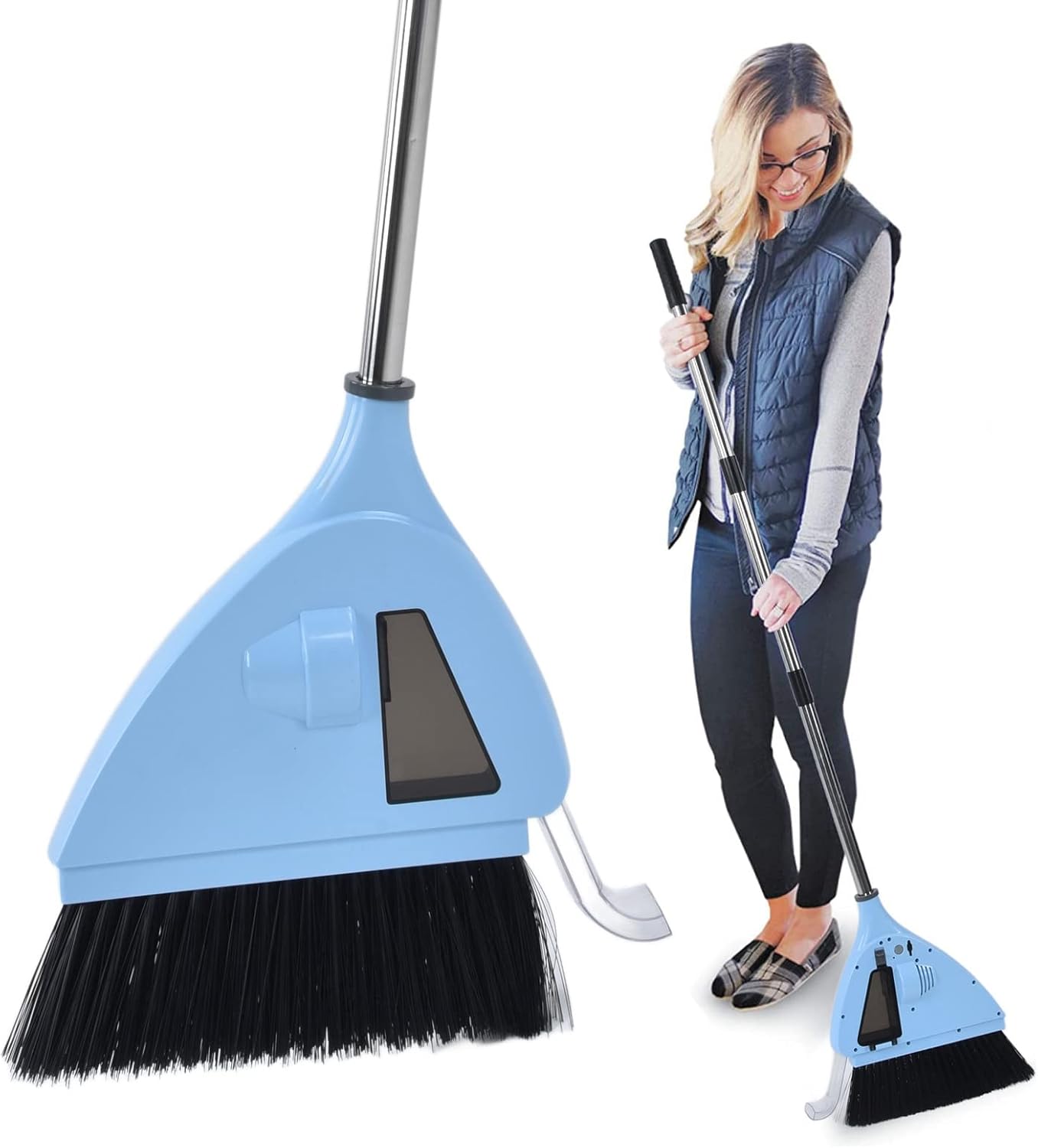 LineVac Broom – Built-in Suction for Easier Sweeping