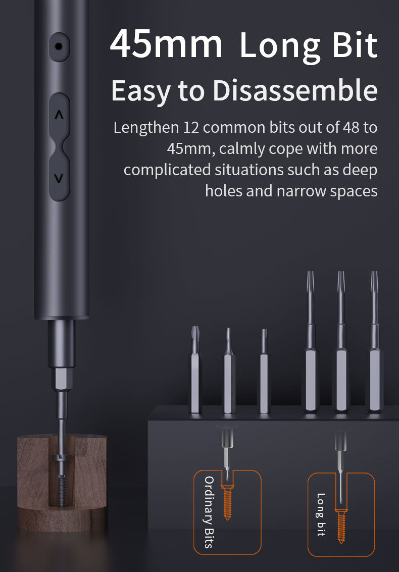 BitWise 51 – 51 in 1 Precision Electric Screwdriver Kit