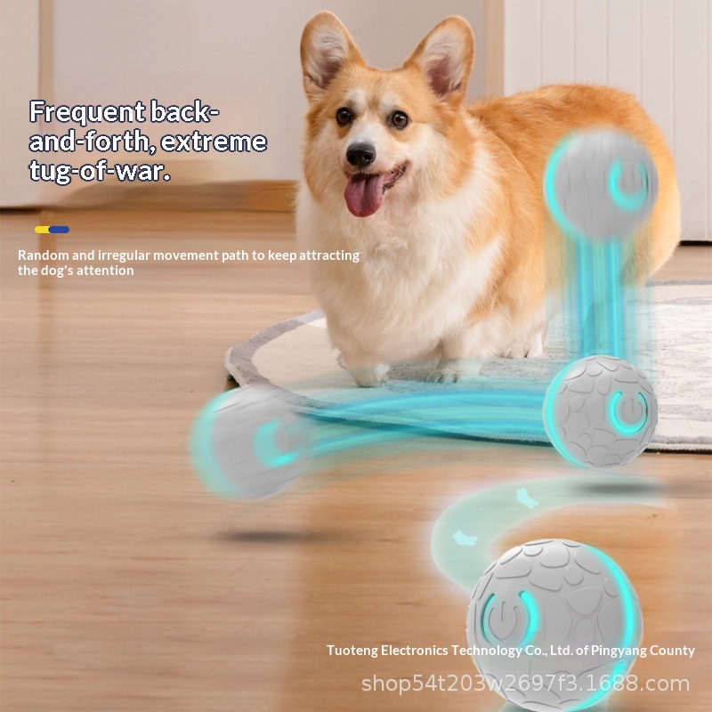 Smart Electric Bouncing Ball Pet Toy