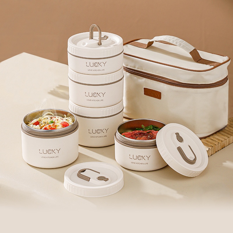 Stainless Steel Microwaveable Insulated Lunch Box