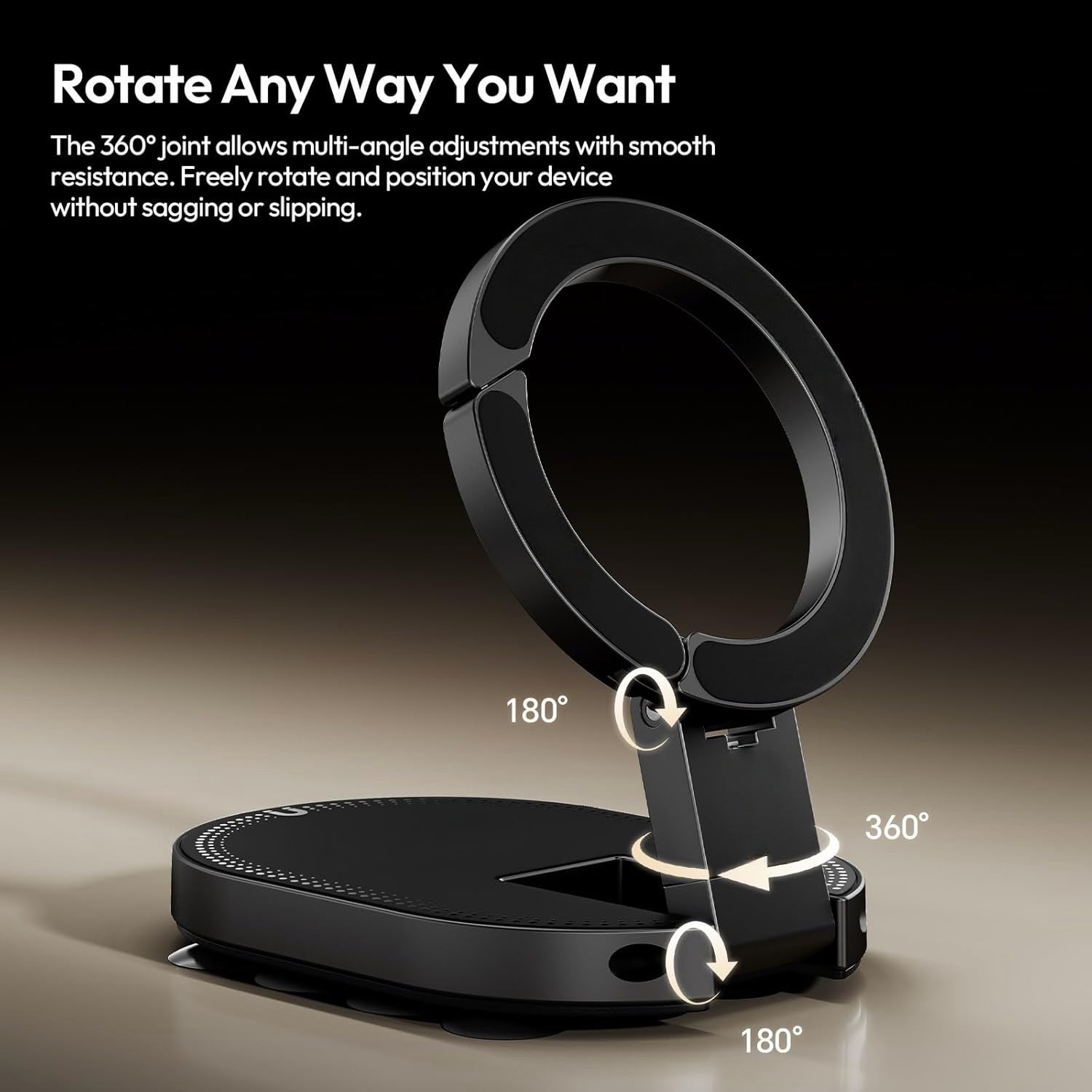 Double-Sided Suction & Magnetic Phone Holder