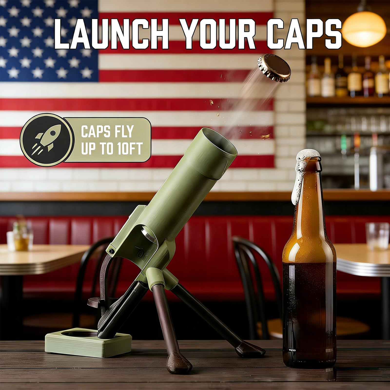 Mortar Bottle Opener — view 4