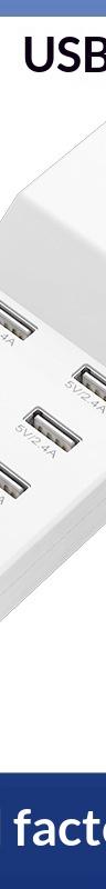10-Port USB Charging Station for a Clutter-Free Desk