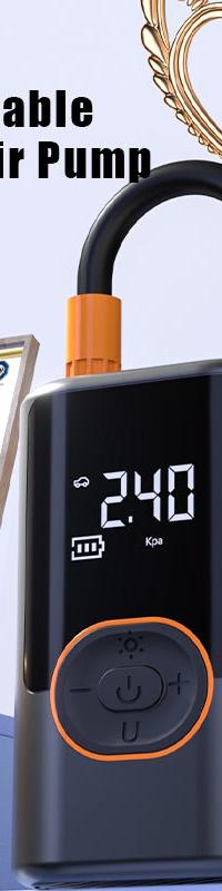 AirCore S1 Cordless Tire Inflator & Power Bank in One — side view