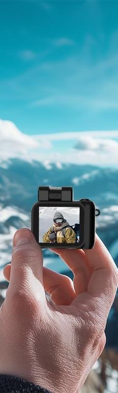 Mini Retro Keychain Camera for Candid Everyday Shots