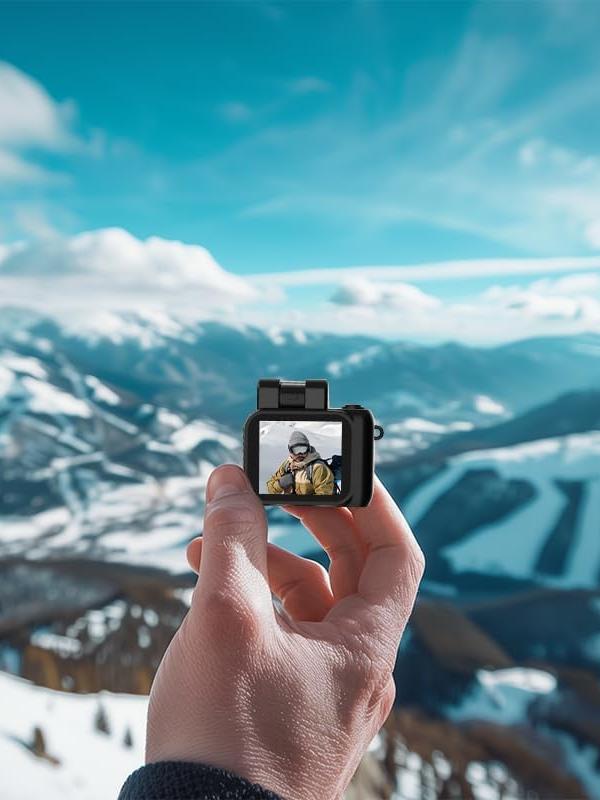 Mini Retro Keychain Camera for Candid Everyday Shots