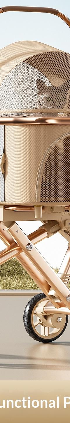 Pet Stroller Lightweight Foldable