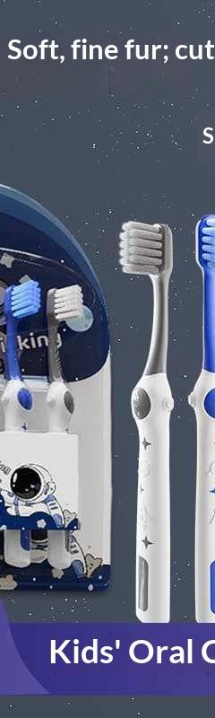 Astronaut Soft Bristle Children's Toothbrush (6-Pack)