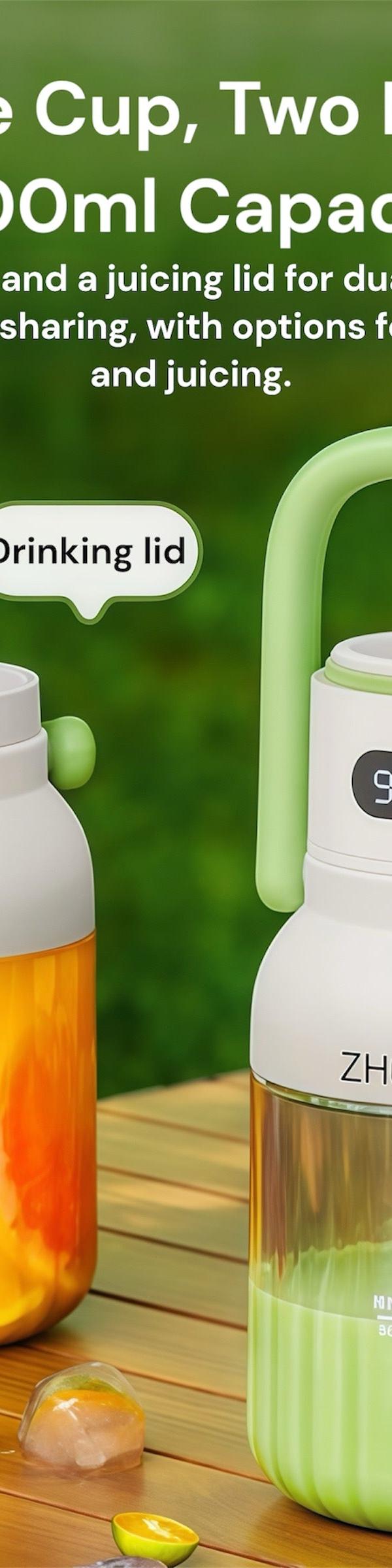 JuicePro Max Cordless Juicer for Smoothies on the Go
