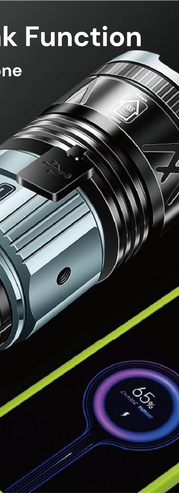 TorchMaster X9 Zoomable Tactical Flashlight for Every Trail