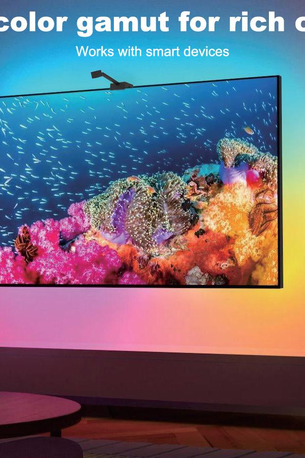 GlowSync HD Ambient TV Backlight, Real-Time Screen Sync