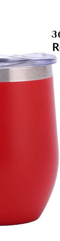 Insulated 12oz Stemless Wine Tumbler for Chilled Sips — detail view