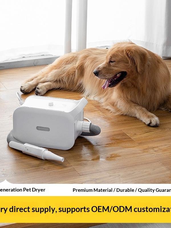 Salon-Speed Pet Dryer for Fluffy, Fast-Dry Cats & Dogs