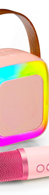 KaraParty Mini Pocket Karaoke Speaker With Mic — detail view