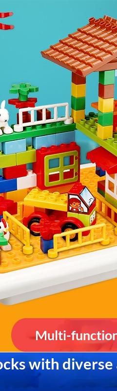 Children's Building Blocks Table DIY Assembly