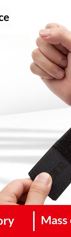 Adjustable Compression Wrist Wrap for Cycling & Lifting