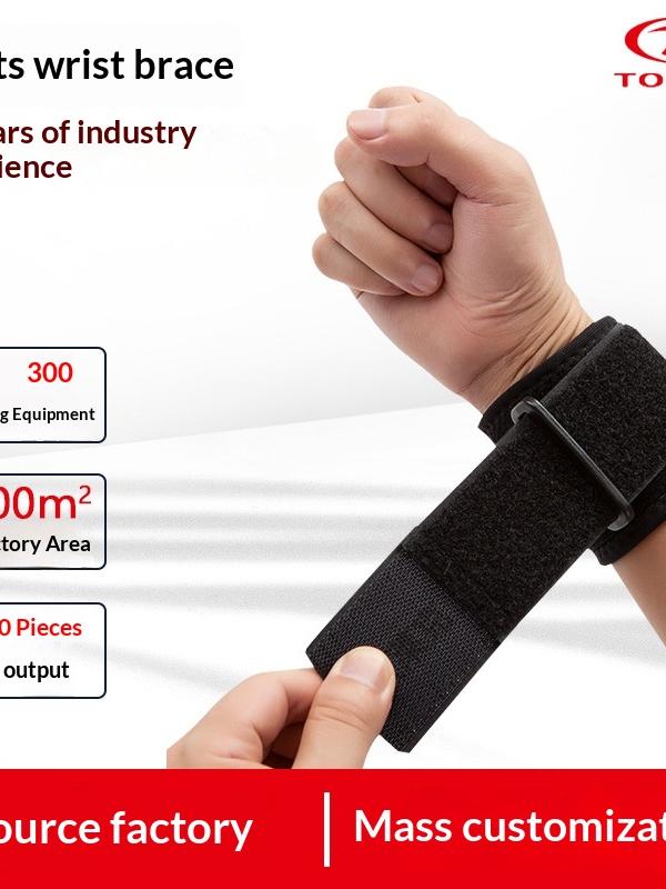 Adjustable Compression Wrist Wrap for Cycling & Lifting