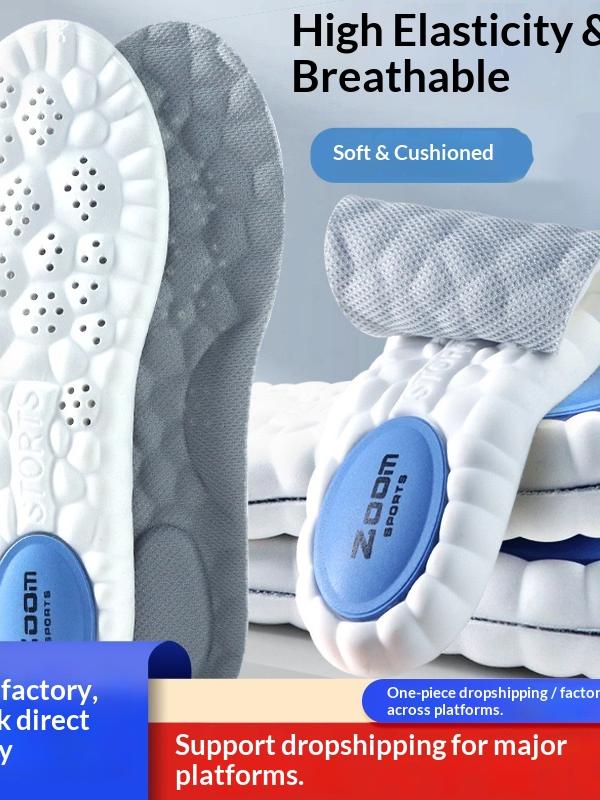 All-Day Air-Cushion Insoles With Arch Support & Shock Relief