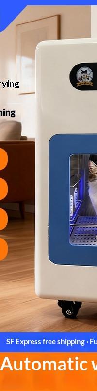 Hands-Free Pet Wash & Dry Station for Salons and Homes — top view
