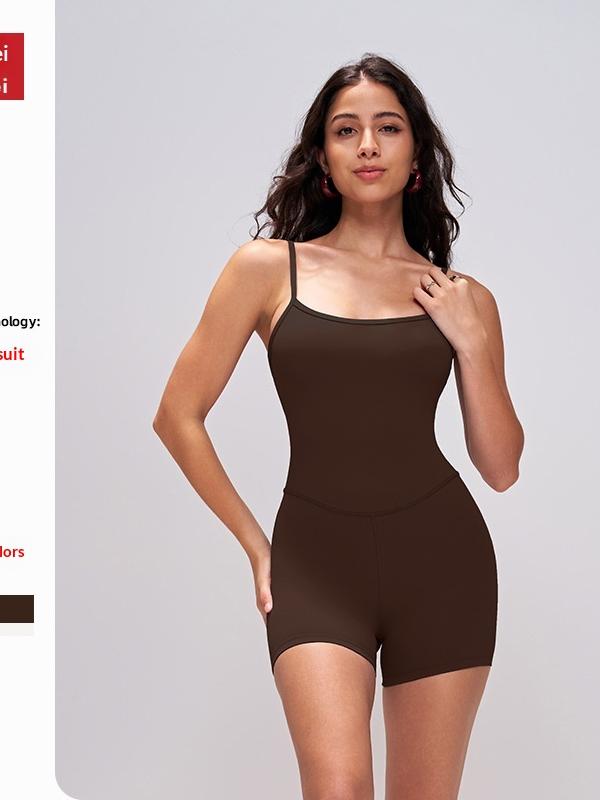 Sculpting Open-Back Yoga Jumpsuit Built to Move With You