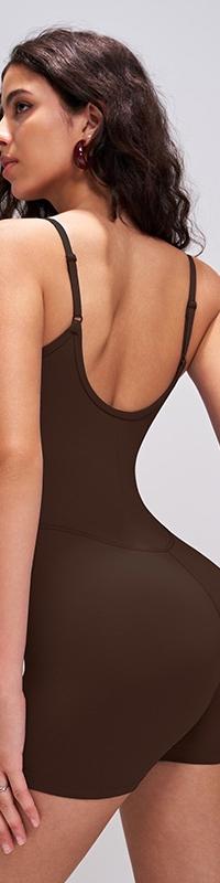 Sculpting Open-Back Yoga Jumpsuit Built to Move With You — side view