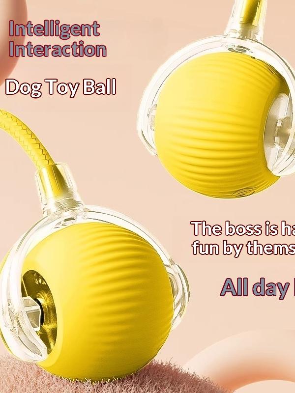 Self-Rolling Smart Ball to Keep Your Dog Chasing All Day