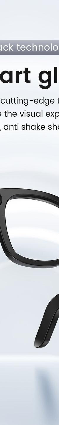 CyanVue Smart Glasses: Hands-Free Camera, Calls & Music — in use