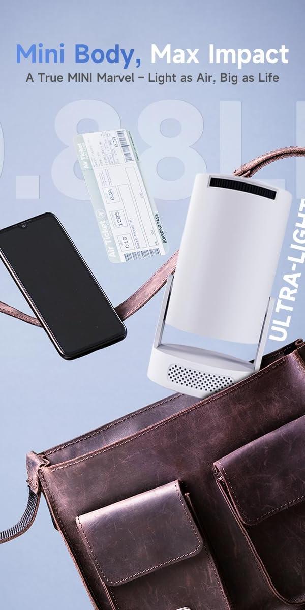 VistaCast Mini Projector: Big-Screen Movie Nights Anywhere