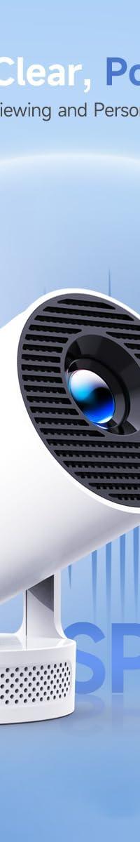 VistaCast Mini Projector: Big-Screen Movie Nights Anywhere — in use