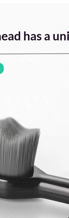 Bamboo Charcoal Nano Ultra-Fine Soft Bristle Toothbrush