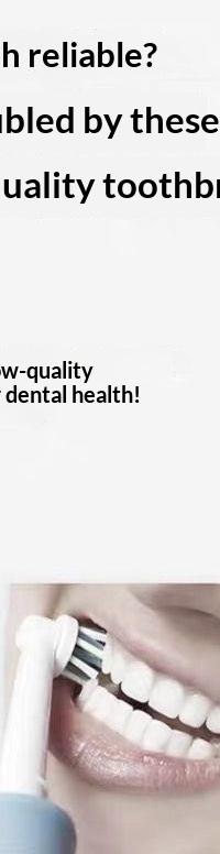 Charcoal Nano Toothbrush With 10,000 Ultra-Soft Bristles — side view