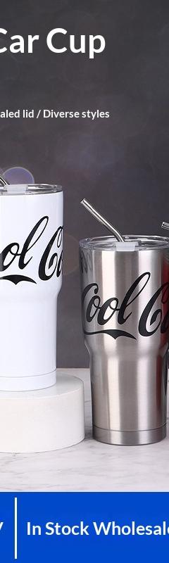 Coca-Cola Style 304 Stainless Steel Car Tumbler
