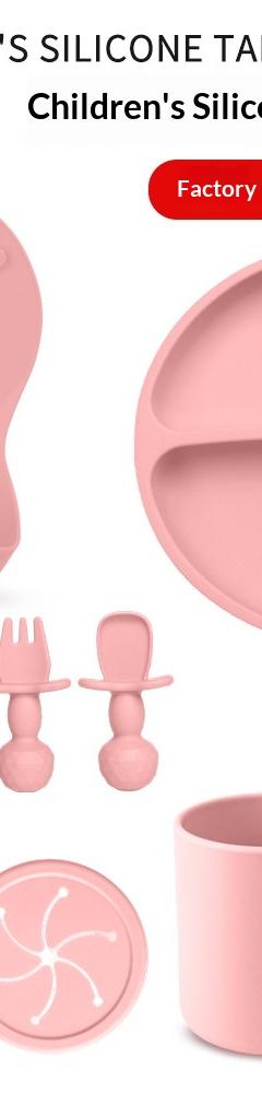 Baby Silicone Tableware 10-Piece Set