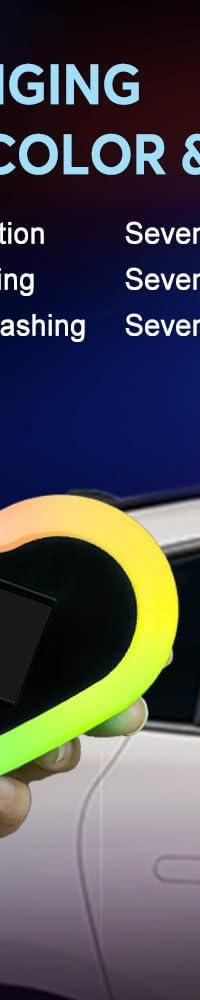 LumiHeart Wireless RGB Heart Light for Your Car Window — packaging